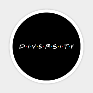 DIVERSITY (WHITE) Magnet